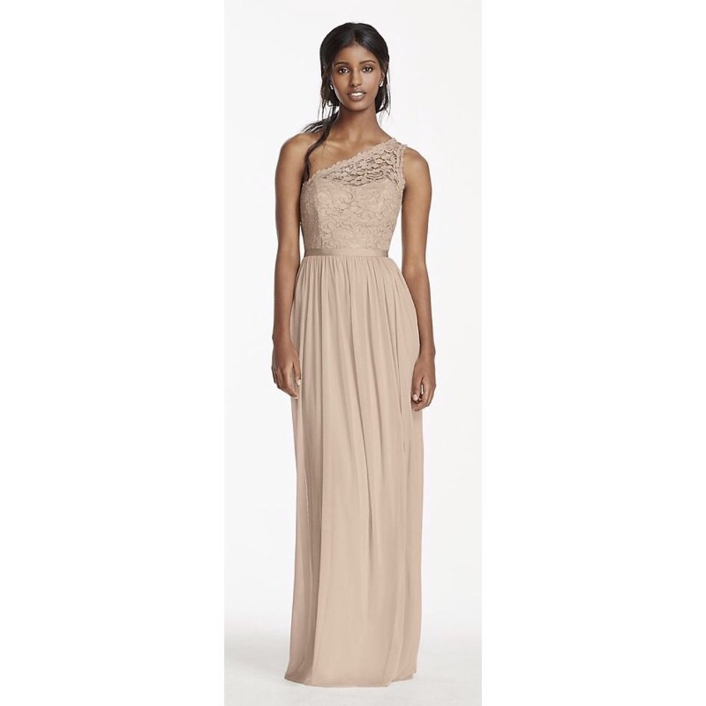 White by Vera Wang bridesmaids dress *biscotti*